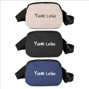 Waist Bag Fanny Pack with Hidden Zipper